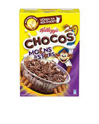 KELLOGGS CHOCOS MOONS AND STARS 375G